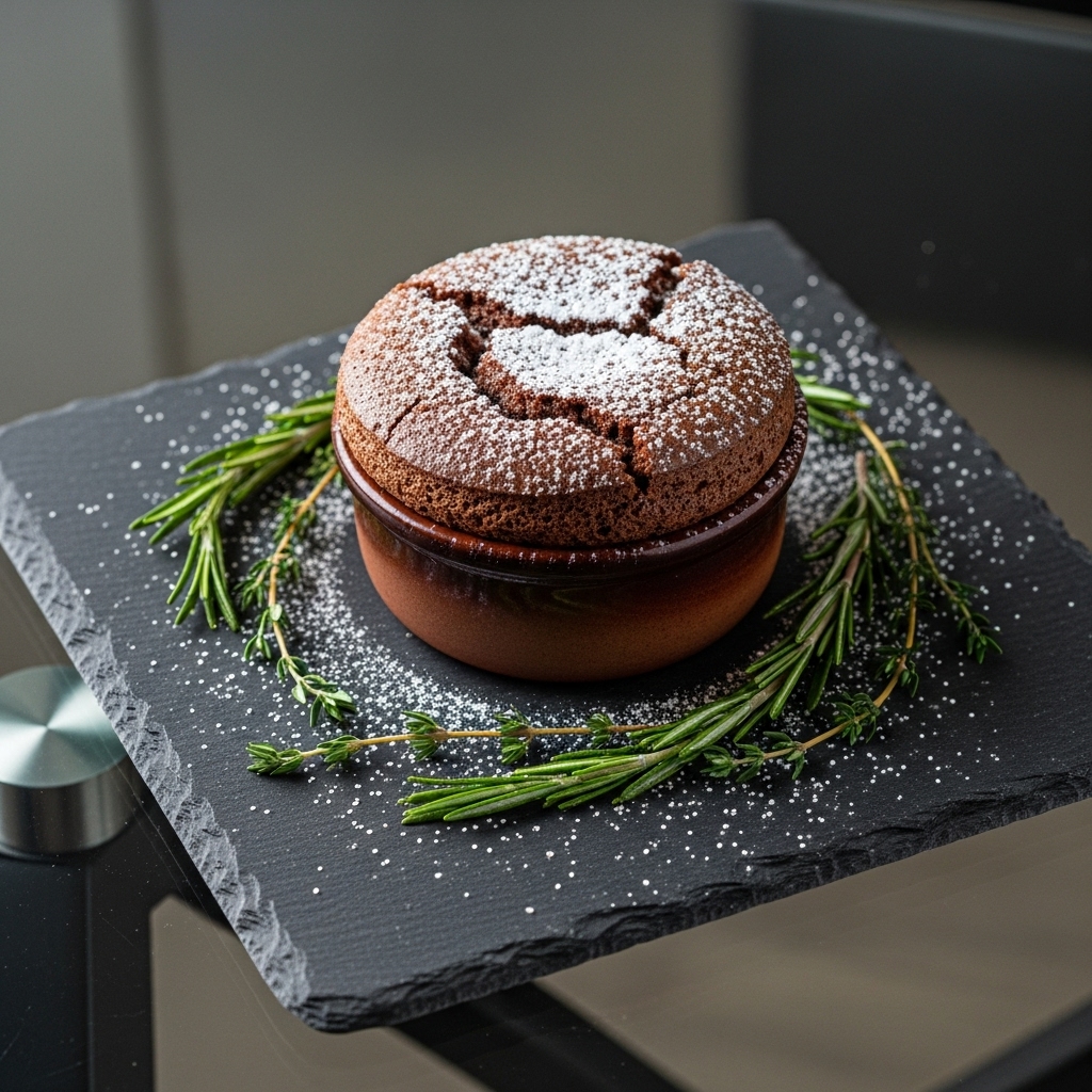 Celestial Chocolate Soufflé